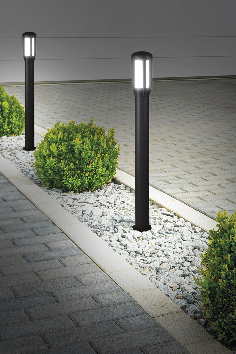 ATLAS - BOLLARD GRIGIO E27 IP65 - immagine 2
