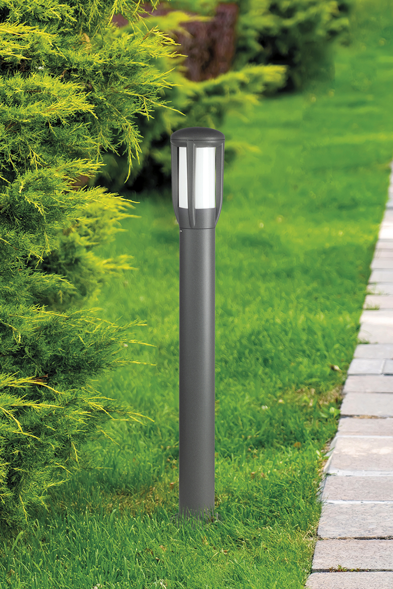 ATLAS - BOLLARD GRIGIO E27 IP65 - immagine 3