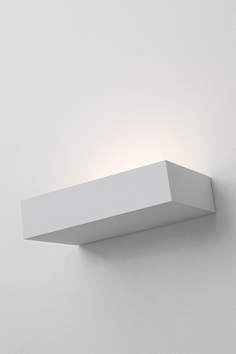 DUFFY - APPLIQUE IN GESSO BIANCO R7S117 IP20 - immagine 3