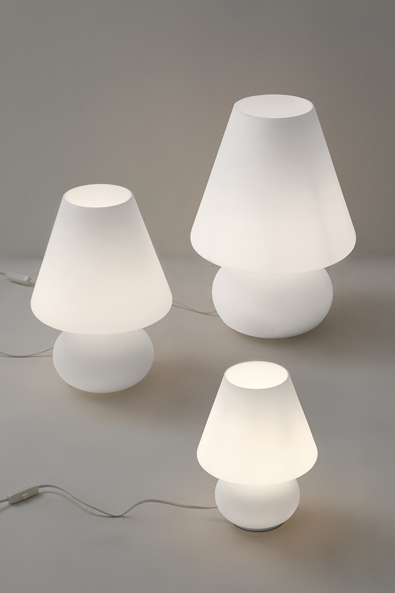 GLORIA - APPLIQUE IN VETRO BIANCO SATINATO E27 IP20 25CM - immagine 4