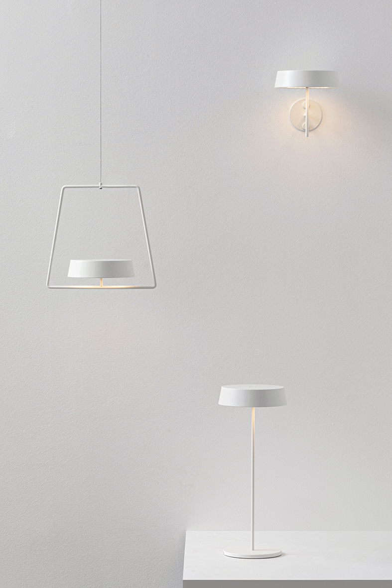 INEMURI - GOLD LED PORTABLE TABLE LAMP 2,2W IP54 2700K CRI85 - Image 2