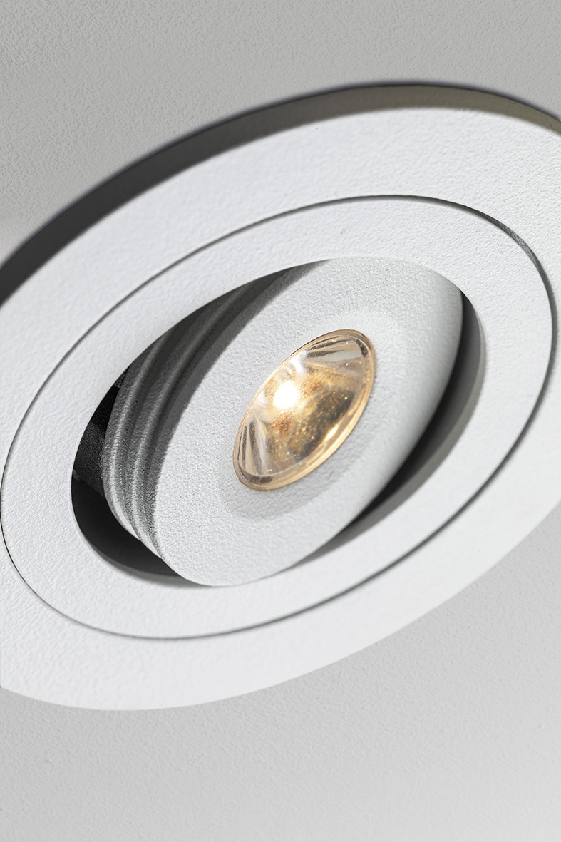 JAVA - DOWNLIGHT BIANCO LED 3W 30° IP20 3000K CRI90 - immagine 4