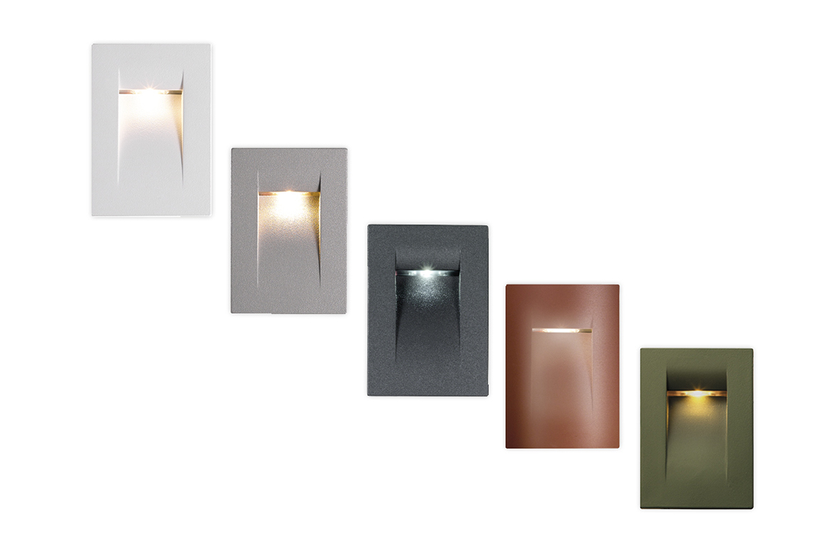 KORA - SEGNAPASSO VERTICALE VERDE LED 3W 45° IP65 3000K CRI80 - immagine 5