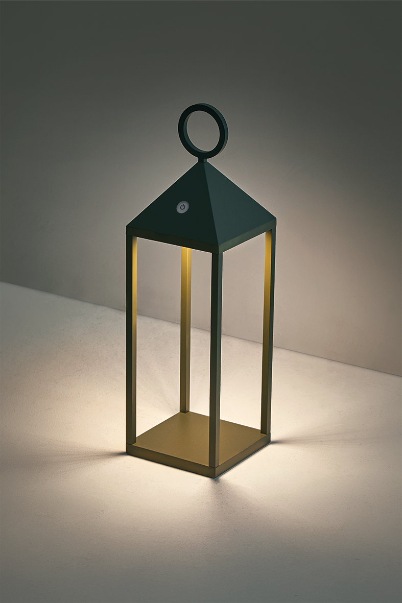 PICNIC - ANTHRACITE LED PORTABLE TABLE LAMP 2,2W IP54 2700K CRI85 43CM - Image 3