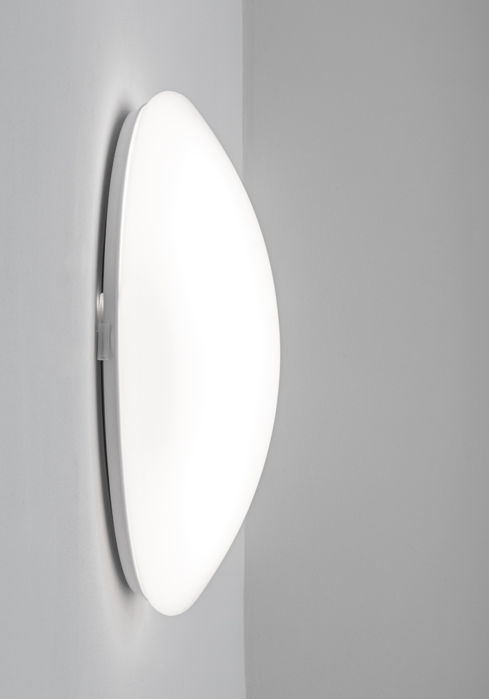 POINT - APPLIQUE BIANCA LED 20W IP44 3000K CRI90 IK03 DALI CAM - immagine 3