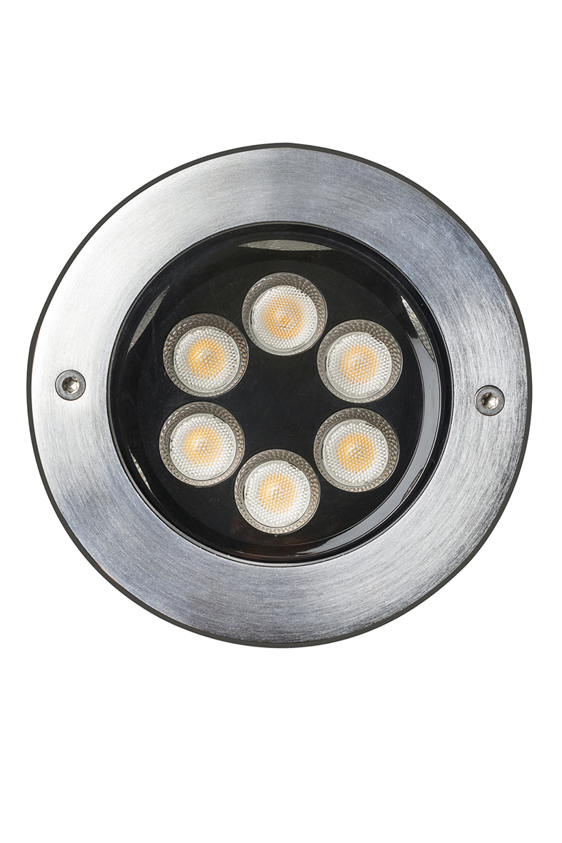 SEARCH - STEEL LED UPLIGHT 12,6W 6° IP65 3000K CRI90 IK09 - Image 3