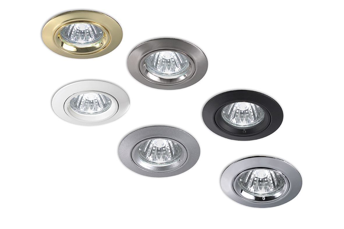 THERA - DOWNLIGHT TONDO NERO GU10 IP20 - immagine 4