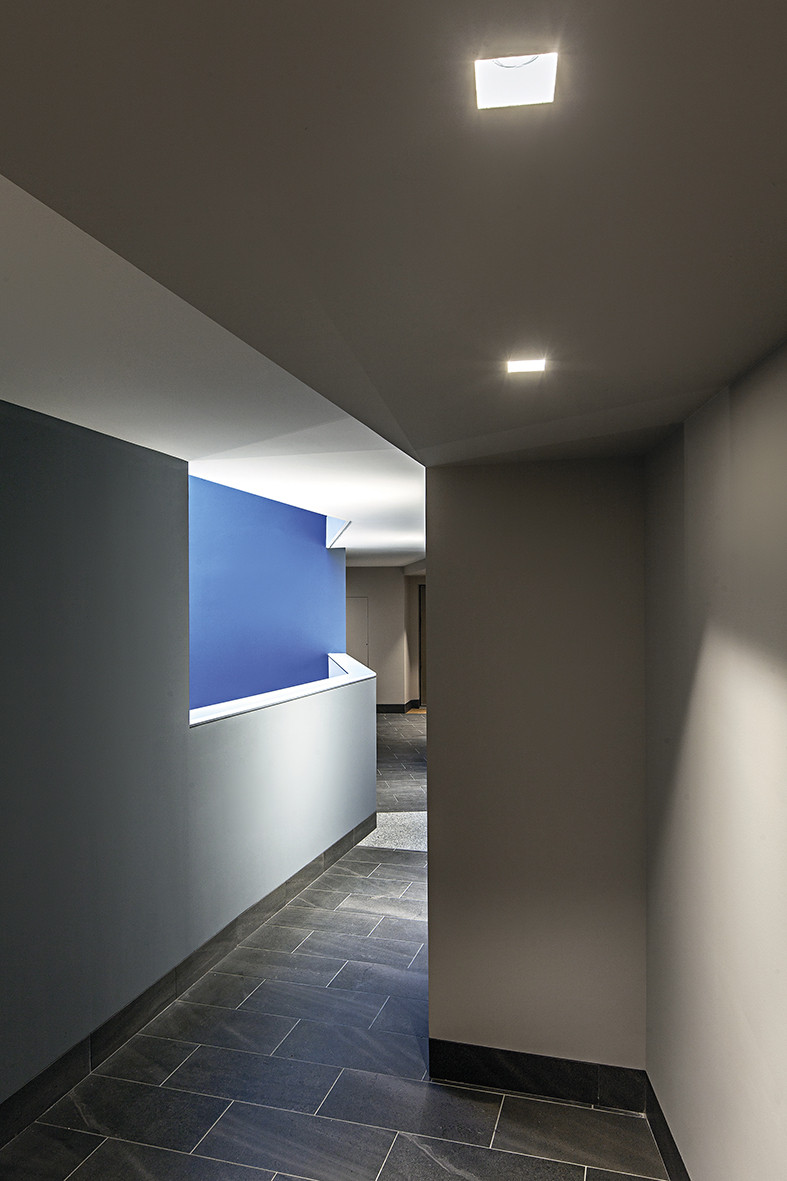 WIKI - DOWNLIGHT QUADRATO IN GESSO RASATO 45° BIANCO GU10 IP20 - immagine 3