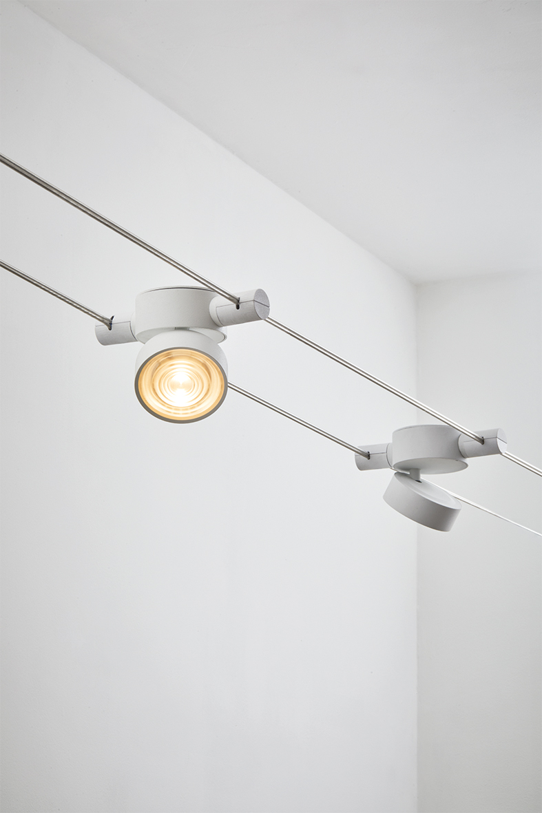 WIRE - SISTEMA A TESATA NERO E27 IP20 - immagine 2