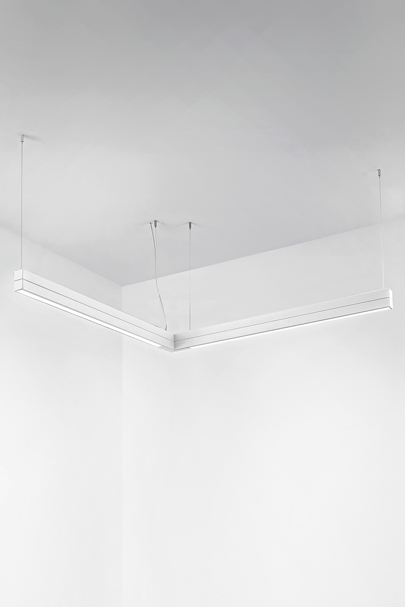 YEN - SISTEMA LINEARE BIEMISSIONE NERO LED 60W 120° IP20 3000K CRI90 DALI - immagine 5