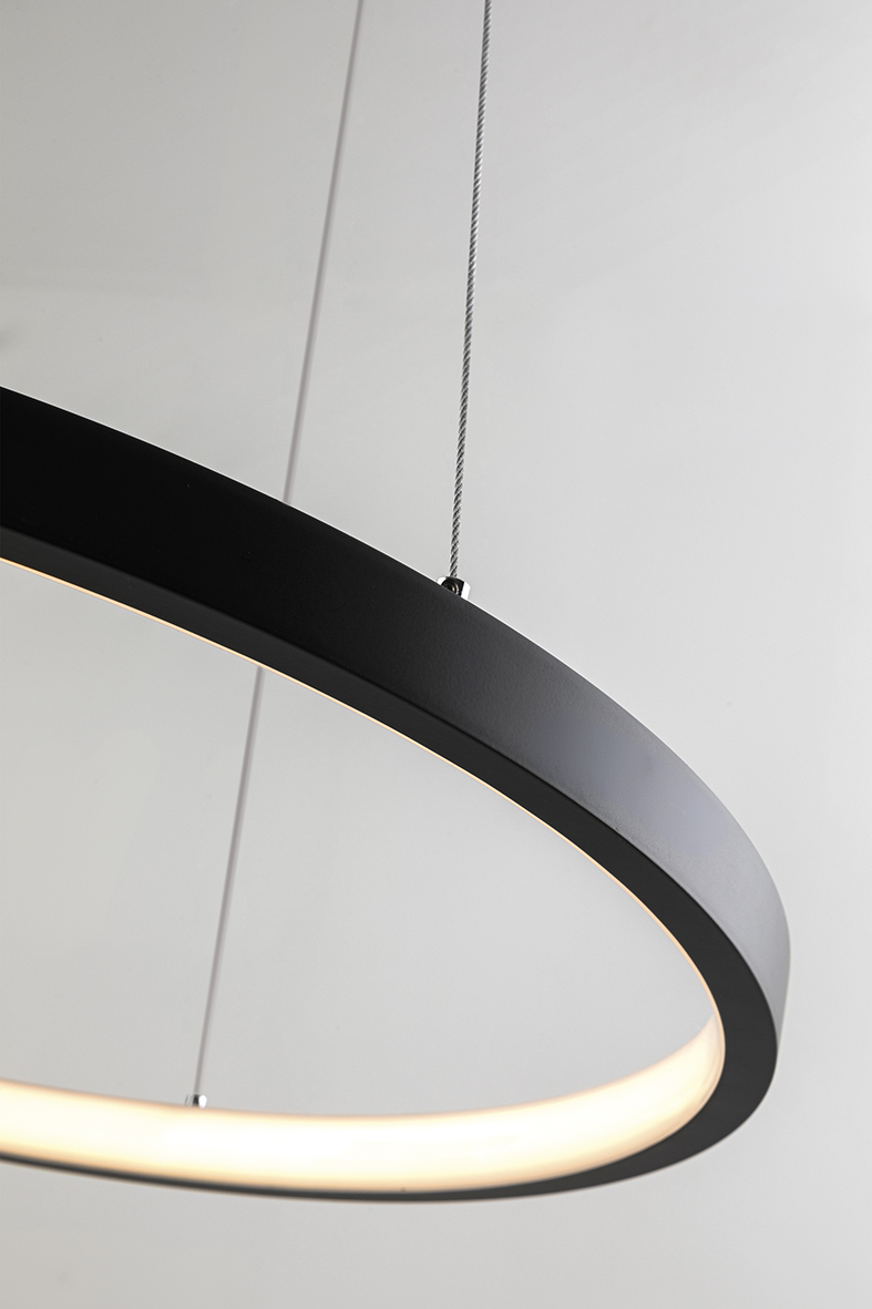 ZERUM - SOSPENSIONE BIANCA LED 45W IP20 3000K - immagine 3