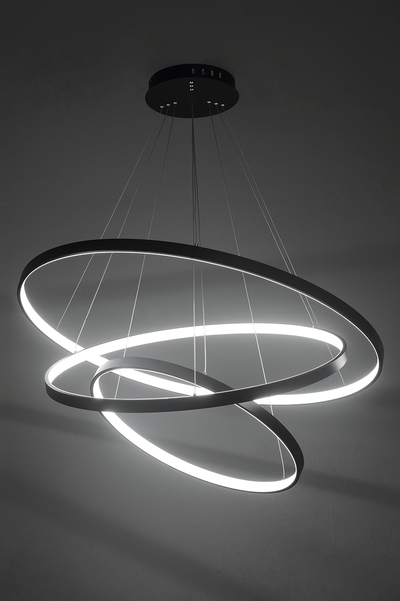 ZERUM - SOSPENSIONE BIANCA LED 45W IP20 3000K - immagine 5