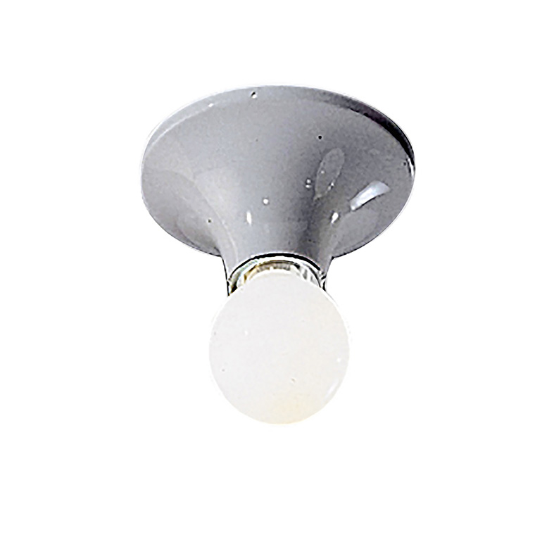 ELLIS – PLAFONIERA GRIGIA E27 IP20 15CM