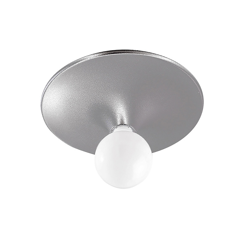 ELLIS – PLAFONIERA GRIGIA E27 IP20 25CM