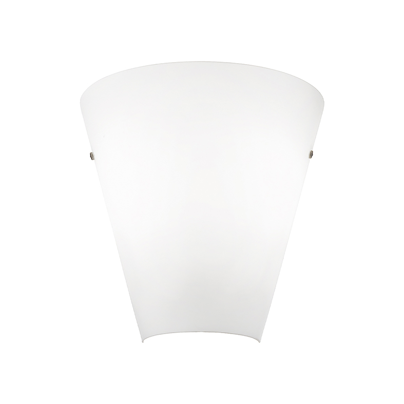 GLORIA – APPLIQUE IN VETRO BIANCO SATINATO E27 IP20 32CM