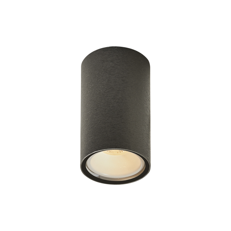 ARGO – DOWNLIGHT A PLAFONE TONDO TITANIO CON LAMPADINA GU10 MINI 2700K BIANCA