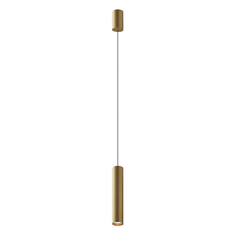 AXIOM EVO – SOSPENSIONE ORO LED 12W IP20 3000K CRI90 30CM