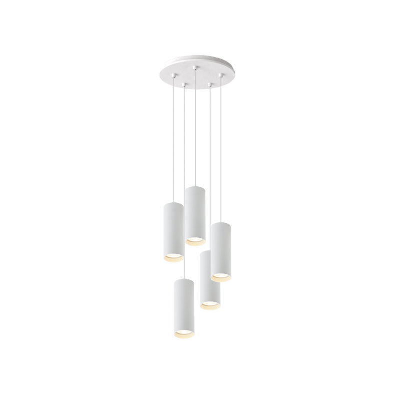 AXIOM EVO ROSONE TONDO 5 ELEMENTI GU10
