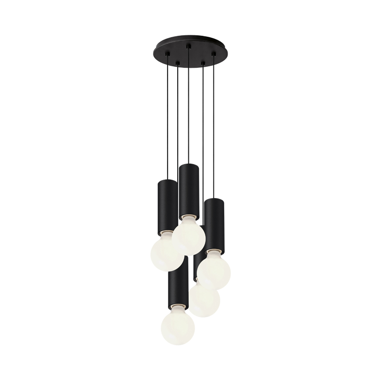 AXIOM EVO ROUND CEILING ROSE 5 ELEMENTS E27