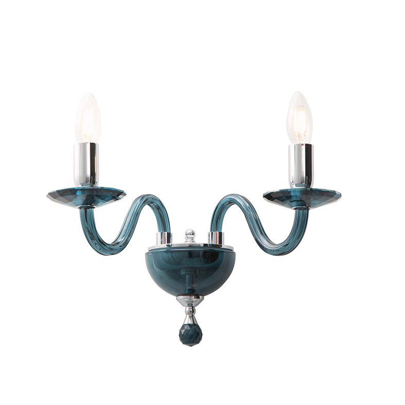 CRISTELLE – APPLIQUE IN VETRO OTTANIO E14 IP20