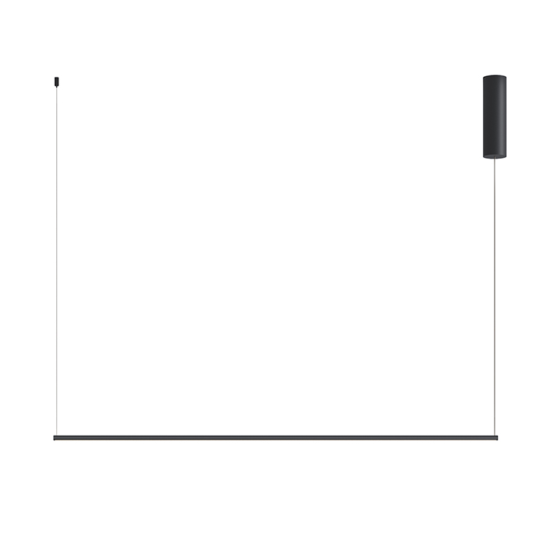 DAISHO – SOSPENSIONE ORIZZONTALE TITANIO LED 18W IP20 3000K CRI90