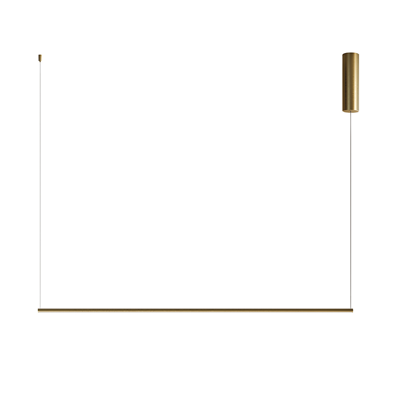 DAISHO – SOSPENSIONE ORIZZONTALE ORO LED 26W IP20 3000K CRI90