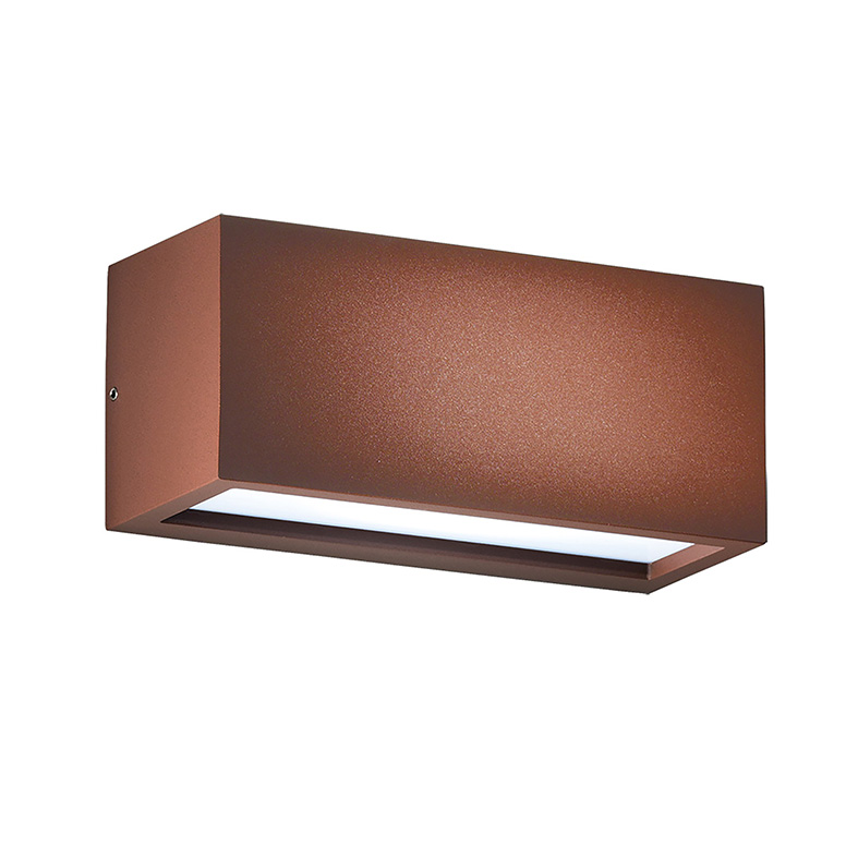 GUAVA – APPLIQUE MARRONE LED 12W 120-120° IP65 3000K CRI80
