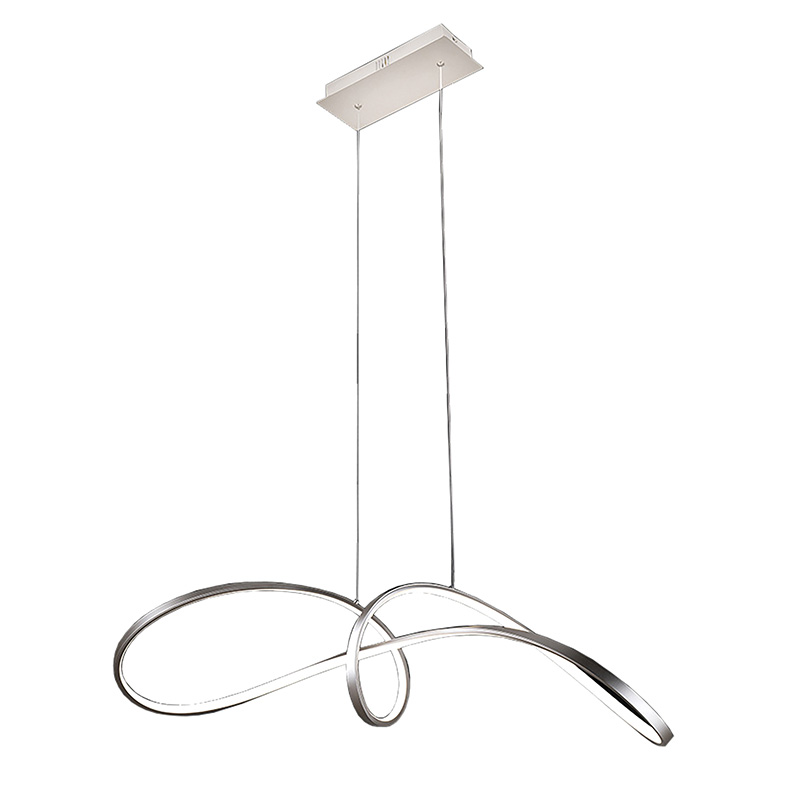 INTRECCIO – SOSPENSIONE NICHEL SATINATO LED 40W IP20 4000K CRI80