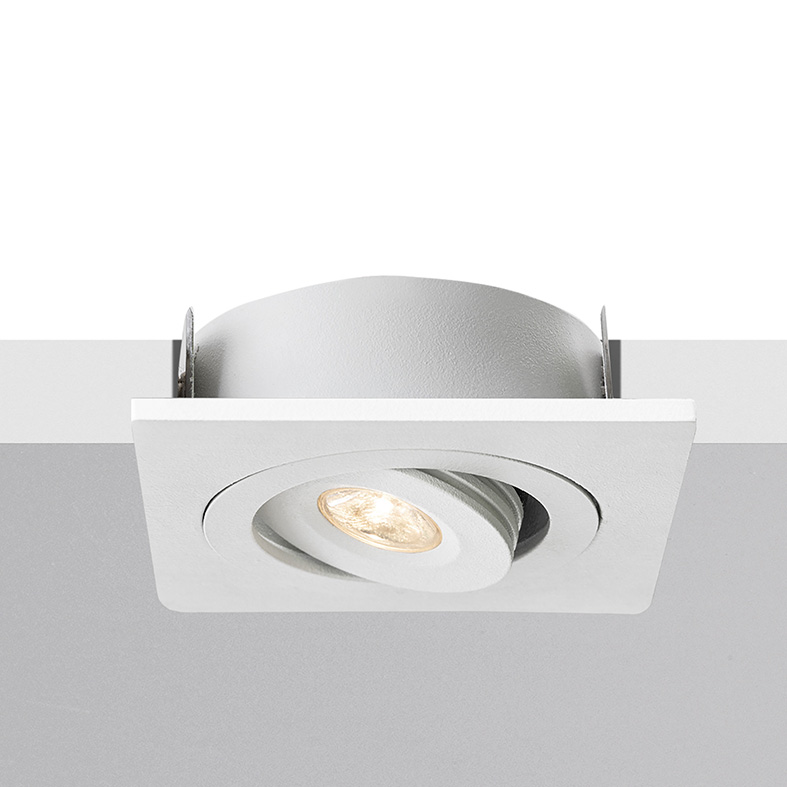 JAVA – DOWNLIGHT BIANCO LED 3W 30° IP20 3000K CRI90