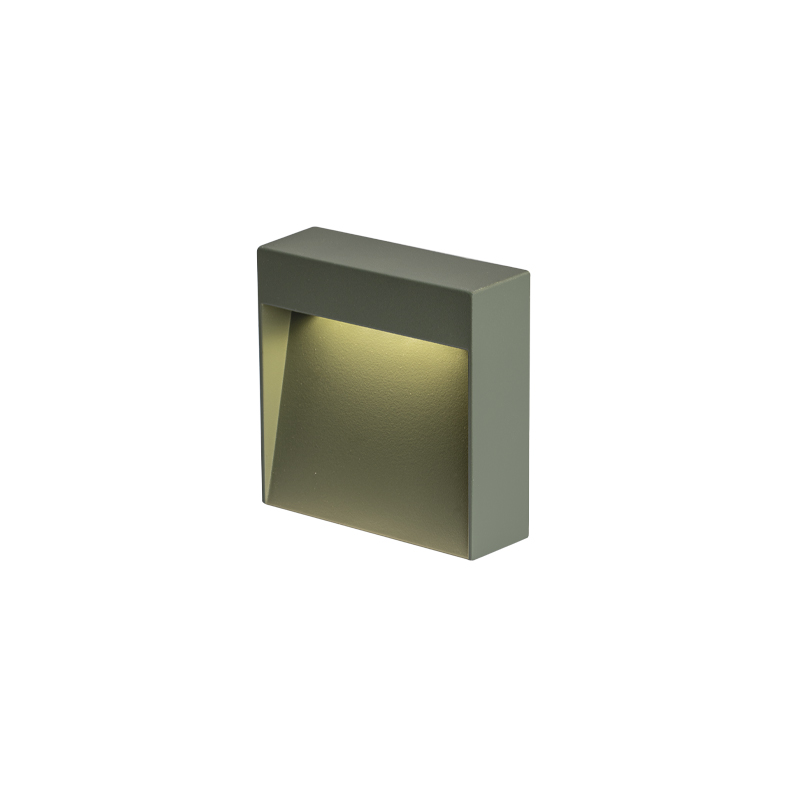 KIKI – APPLIQUE VERDE LED 3W 50° IP65 3000K CRI80 9CM
