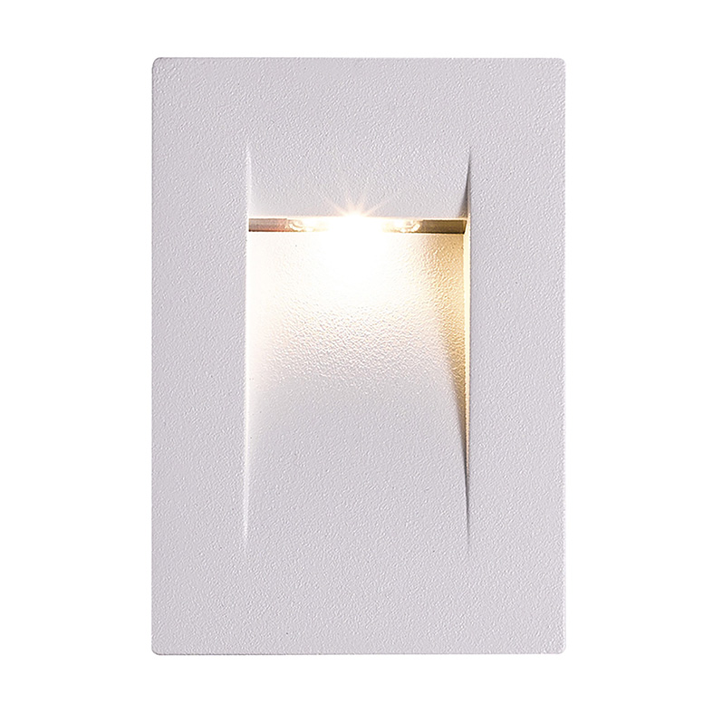 KORA – SEGNAPASSO VERTICALE BIANCO LED 3W 45° IP65 4000K CRI80