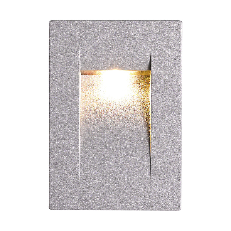 KORA – SEGNAPASSO VERTICALE GRIGIO LED 3W 45° IP65 4000K CRI80