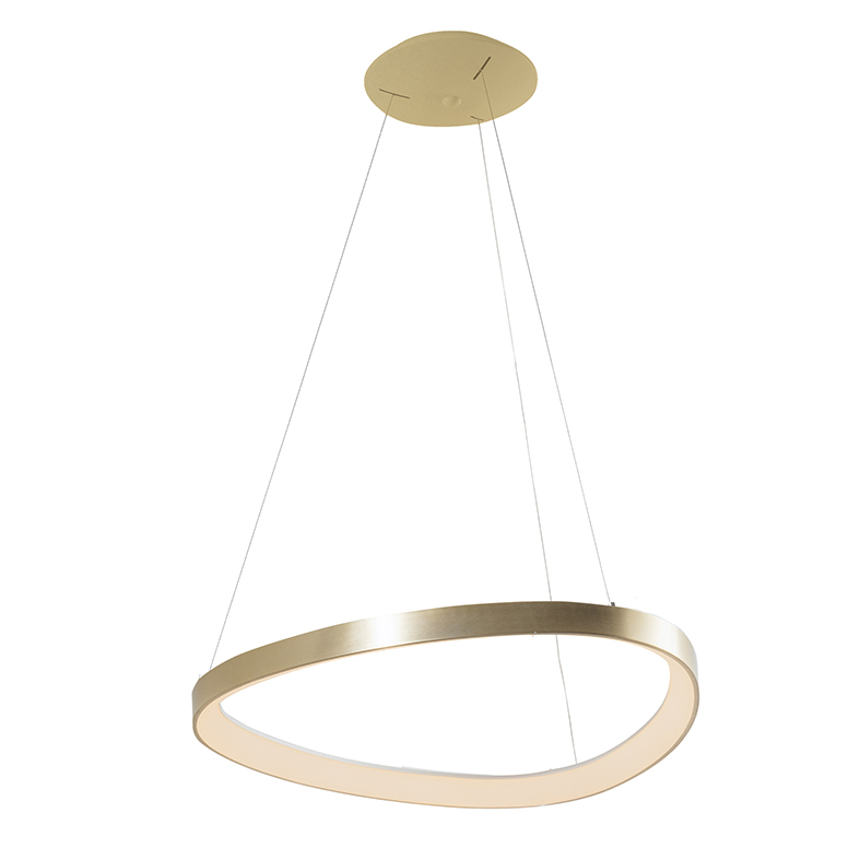 LOTUS – SOSPENSIONE ORO SATINATO LED 48W IP20 3000K CRI80