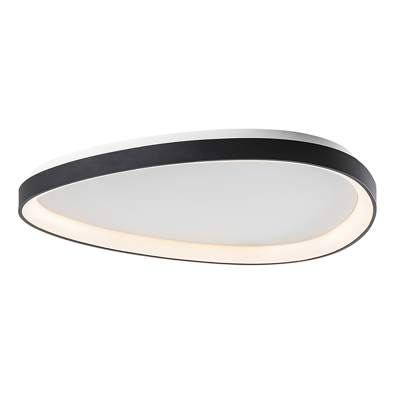 LOTUS – PLAFONIERA NERA  LED 60W IP20 3000K CRI80