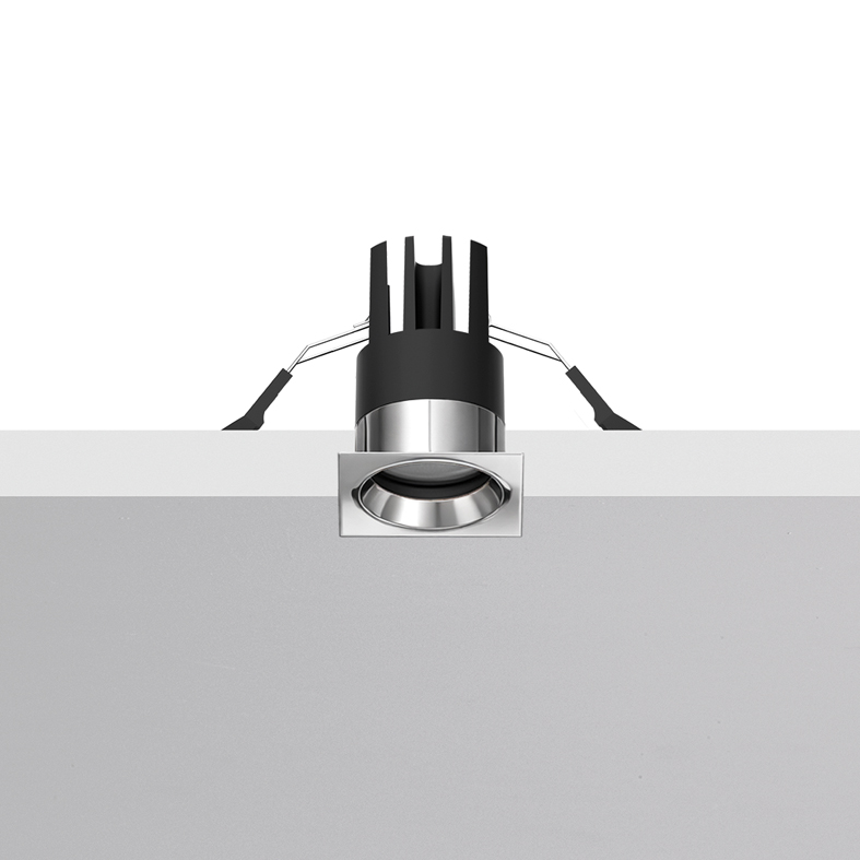 MEGA EVO – DOWNLIGHT CROMO QUADRATO LED 3,4W 3000K IP65