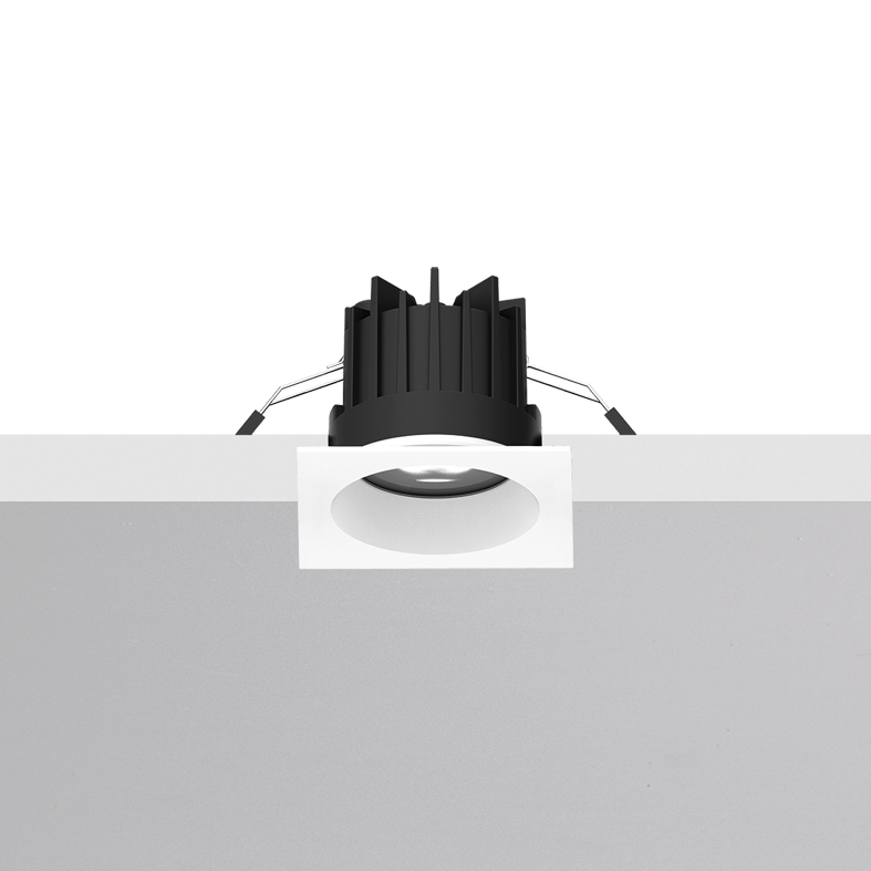 MEGA EVO – DOWNLIGHT BIANCO QUADRATO LED 8,8W 3000K IP65