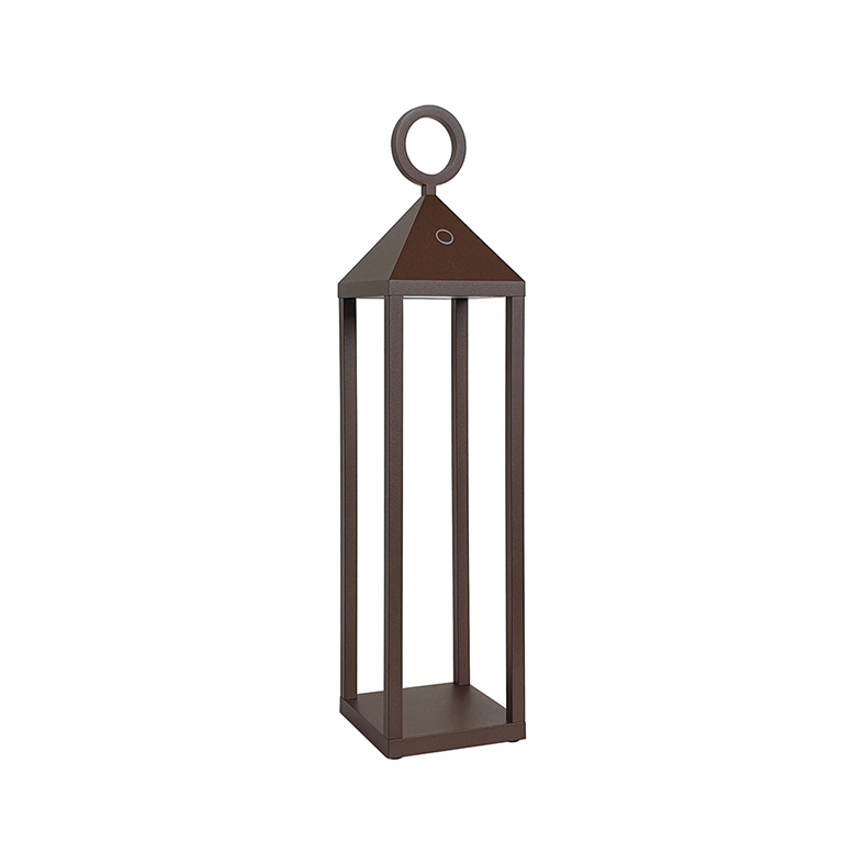 PICNIC – CORTEN LED PORTABLE TABLE LAMP 2,2W IP54 2700K CRI85 43CM