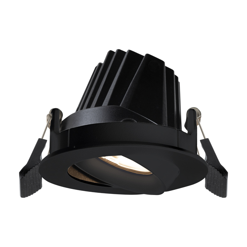 RASTER – DOWNLIGHT FRAME NERO LED 6W 36° IP20 3000K CRI90