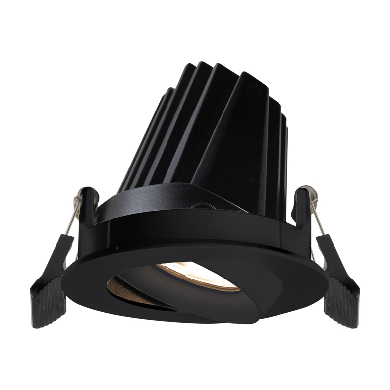 RASTER – DOWNLIGHT FRAME NERO LED 8,5W 60° IP20 2700K CRI90