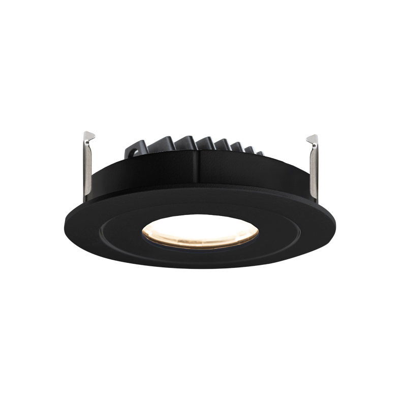 RASTER – DOWNLIGHT SHELF NERO LED 3,5W 60° IP20 3000K CRI90