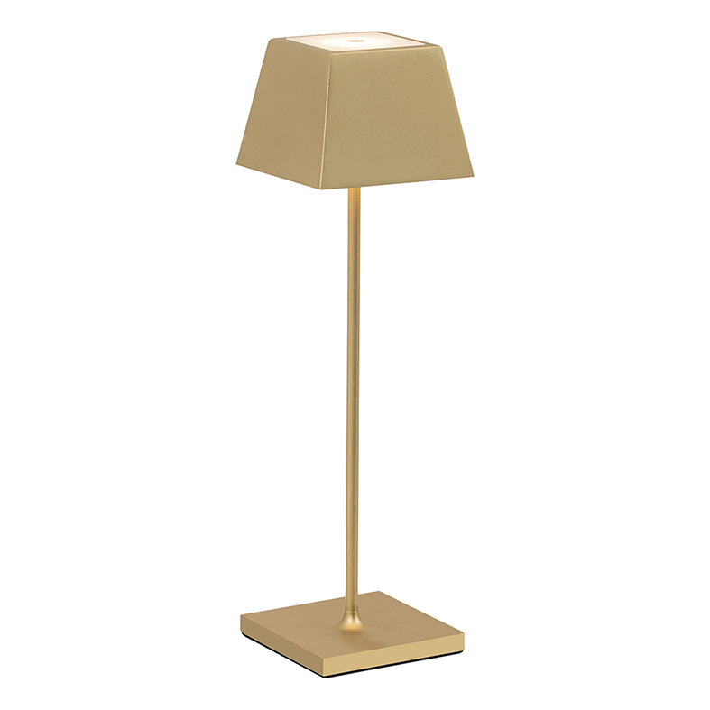 SIESTA – GOLD LED PORTABLE TABLE LAMP 2,2W IP54 2700-3000K CRI85