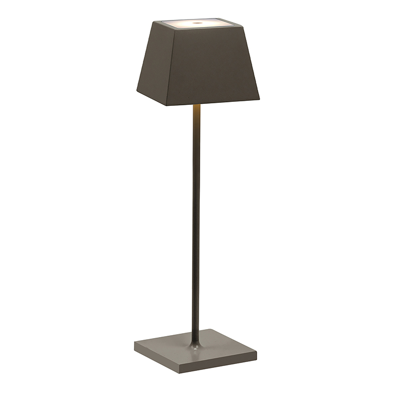 SIESTA – DOVE-GREY LED PORTABLE TABLE LAMP 2,2W IP54 2700-3000K CRI85