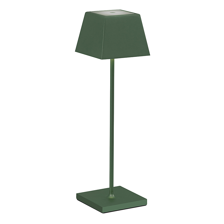 SIESTA – GREEN LED PORTABLE TABLE LAMP 2,2W IP54 2700-3000K CRI85