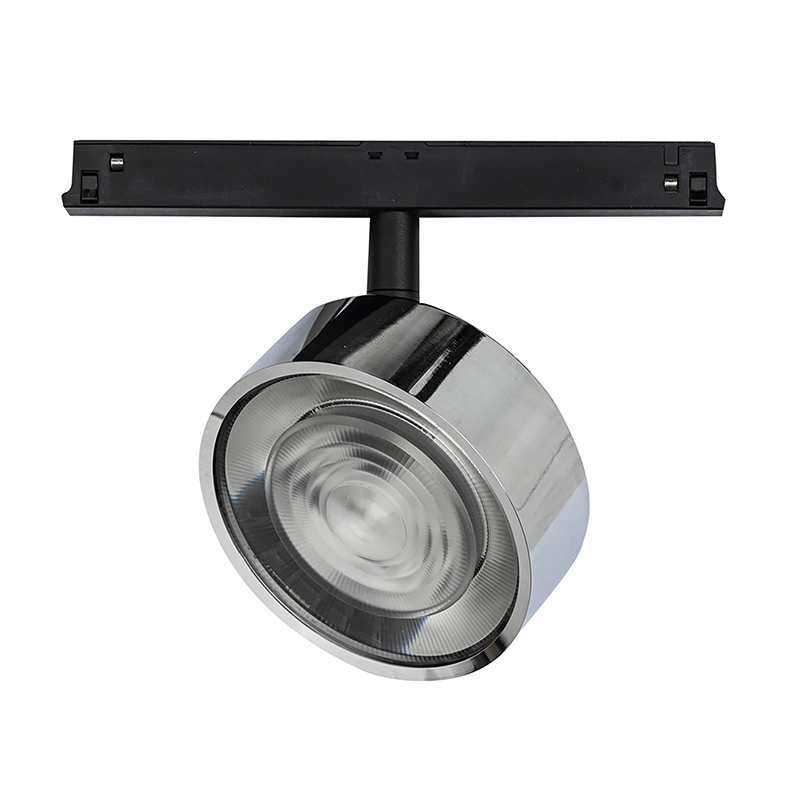 HOLE – PROIETTORE BINARIO 48V CROMO LED 7W IP20 3000K CRI90