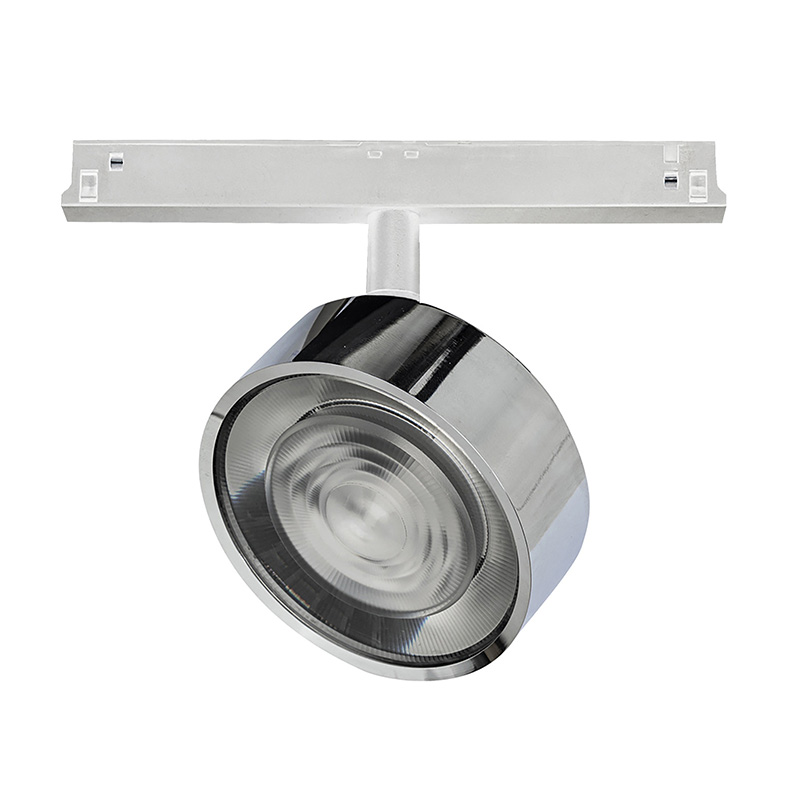 HOLE – PROIETTORE BINARIO 48V CROMO LED 7W IP20 3000K CRI90
